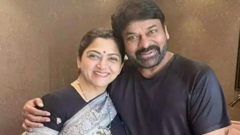 chiranjeevi wishes khushbu sundar for nominated as member of womens rights body