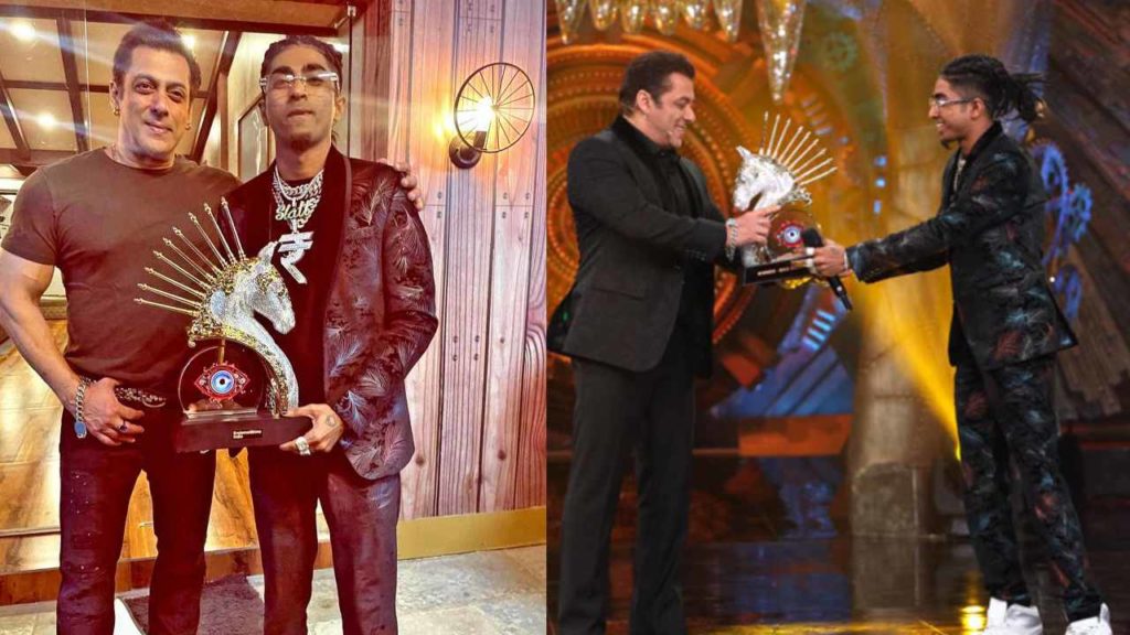 Bollywood Rapper MC Stan wins BiggBoss 16 Trophy