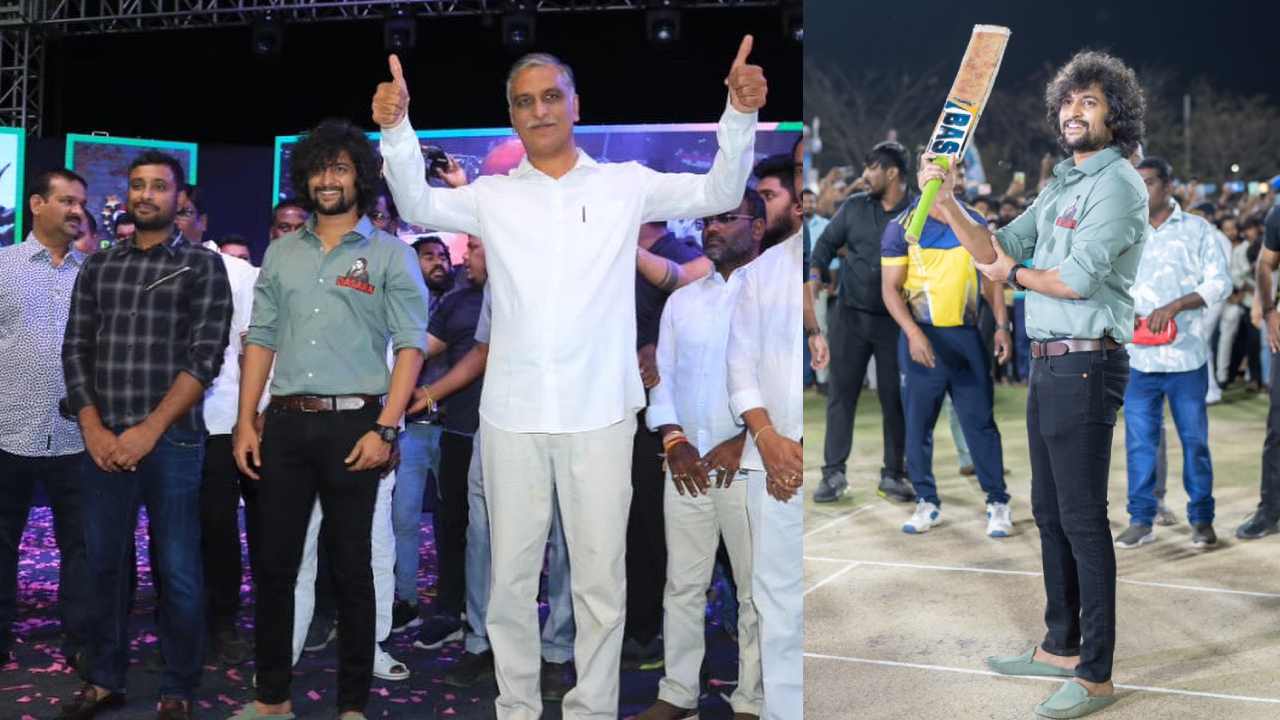 CM KCR Cricket Trophy Launch : సీఎం KCR క్రికెట్ ట్రోఫీని లాంచ్ చేసిన నాని, అంబటి రాయుడు, హరీష్ రావు గ్యాలరీ.. CM KCR Cricket Trophy Launch : సీఎం KCR క్రికెట్ ట్రోఫీని లాంచ్ చేసిన నాని, అంబటి రాయుడు, హరీష్ రావు గ్యాలరీ..