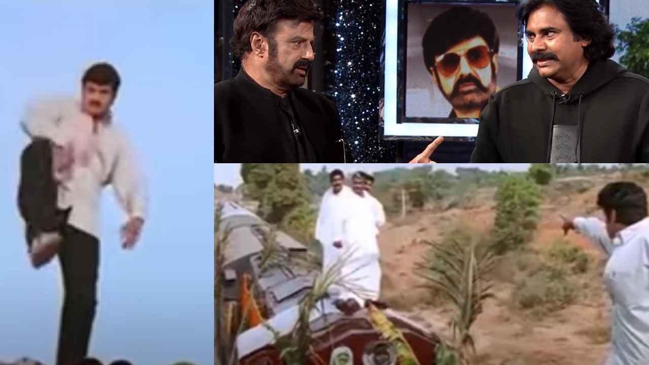 Unstoppable : బాలకృష్ణ తొడ కొడితే ట్రైన్ వెళ్లిపోయే సీన్ పై ట్రోలింగ్.. స్పందించిన బాలయ్య.. Unstoppable : బాలకృష్ణ తొడ కొడితే ట్రైన్ వెళ్లిపోయే సీన్ పై ట్రోలింగ్.. స్పందించిన బాలయ్య..