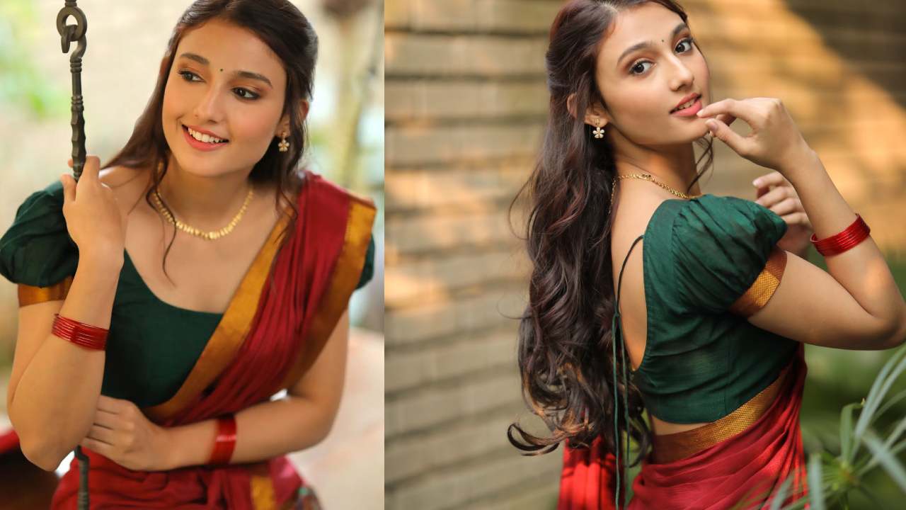 Ritika Nayak : లంగావోణీలో రితికా నాయక్ పల్లెటూరి పరువాలు..