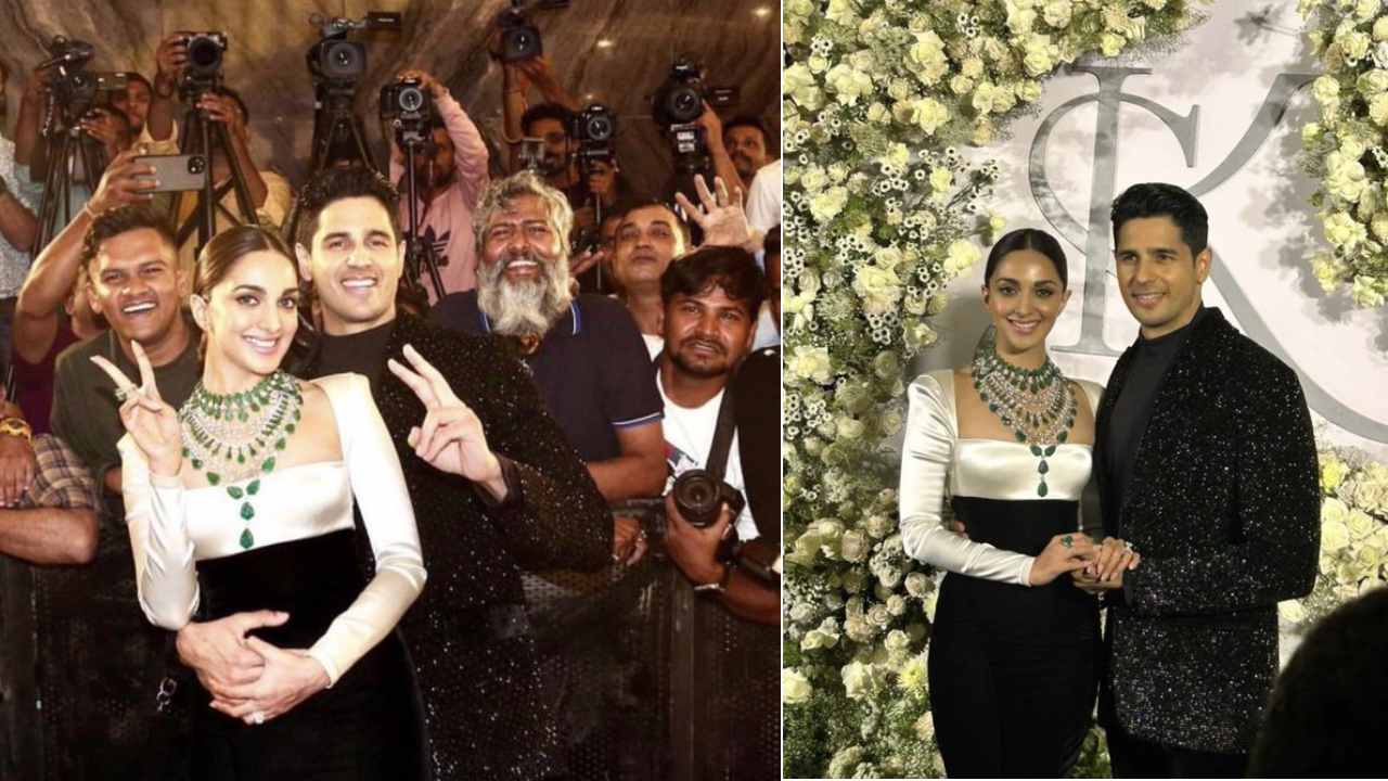 #SidKiaraReception : సిద్దార్థ్ మల్హోత్రా – కియారా అద్వానీ రిసెప్షన్ వేడుక.. బాలీవుడ్ సెలబ్రిటీల హంగామా..