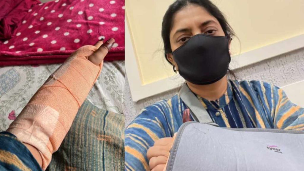 sudha kongara hand broke in accident happened while movie shoot