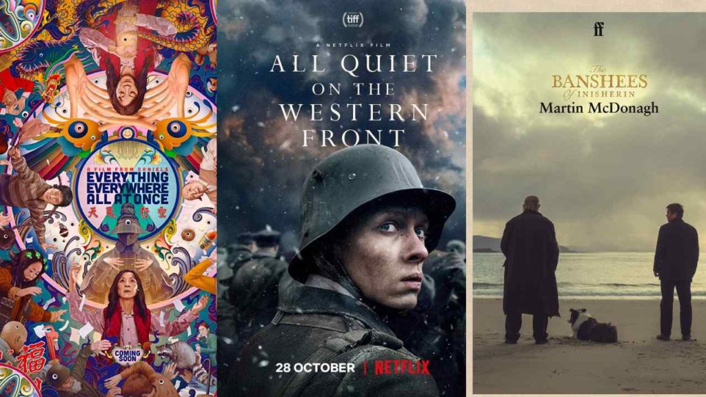 movies list which gets highest nominations in 95th academy awards