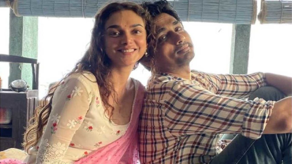 Aditi Rao reacts about love with Siddharth