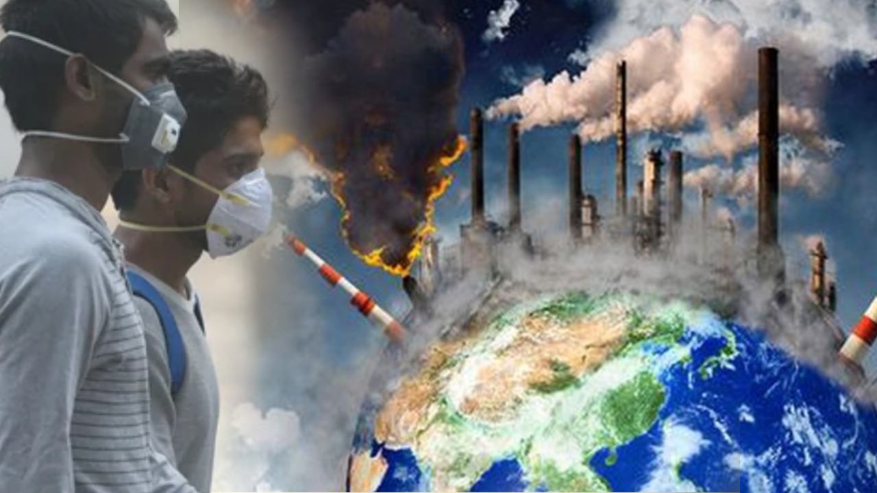 Air pollution index 2022 : కాలుష్యంలో ప్రపంచంలో 8వ స్థానంలో భారత్..100 పొల్యూటెడ్ సిటీల్లో 65 మన దేశంలోనే Air pollution index 2022 : కాలుష్యంలో ప్రపంచంలో 8వ స్థానంలో భారత్..100 పొల్యూటెడ్ సిటీల్లో 65 మన దేశంలోనే