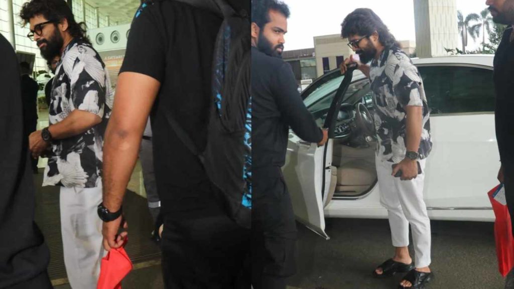 Allu Arjun Spotted In Uber Cool Look Pic Goes Viral
