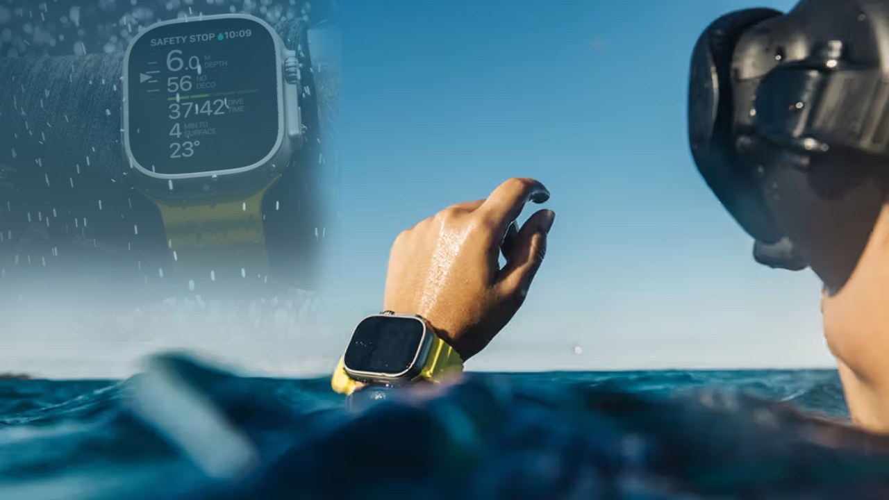 Apple Watch _ Man loses Apple Watch in sea, finds it days later in working condition