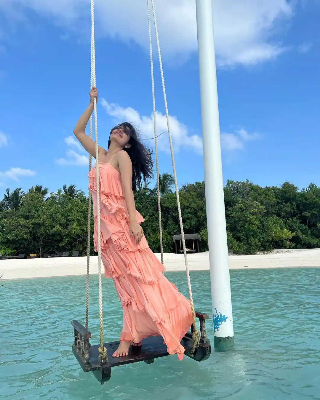 Ashika Ranganath enjoying vacation at Maldives