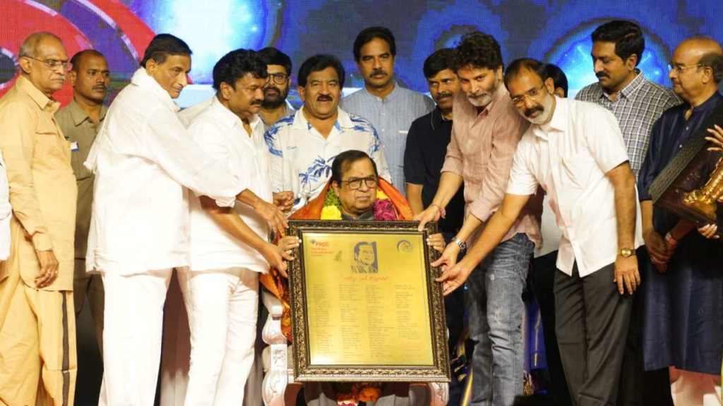 Brahmanandam Felicitated By Film Nagar Cultural Center