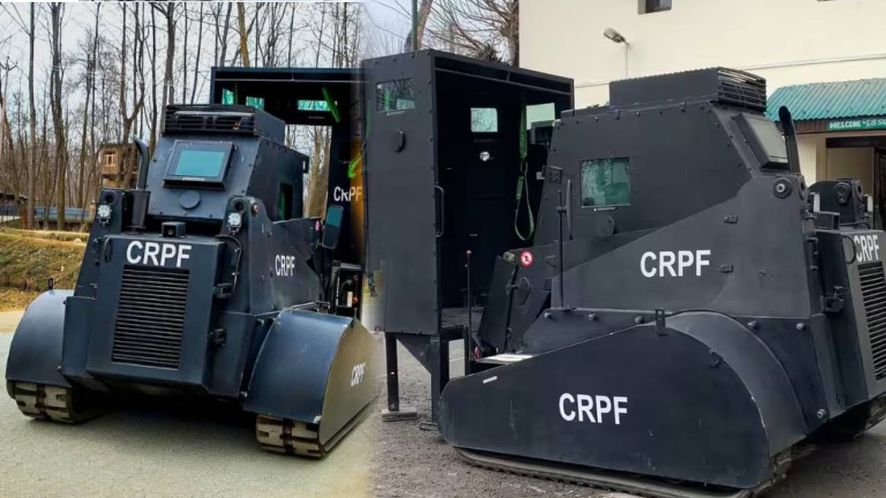 CRPF introduces CSRV : భారత సైనికుల కోసం బుల్లెట్ ప్రూఫ్ బుల్డోజర్లు.. ఉగ్రవాదుల ఏరివేతే లక్ష్యంగా CRPF introduces CSRV : భారత సైనికుల కోసం బుల్లెట్ ప్రూఫ్ బుల్డోజర్లు.. ఉగ్రవాదుల ఏరివేతే లక్ష్యంగా
