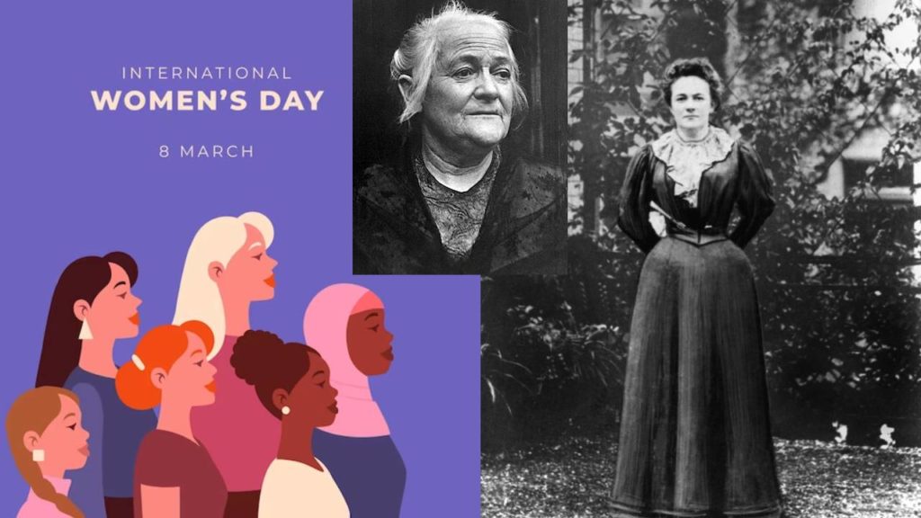 Clara Zetkin is the effete behind International Women's Day
