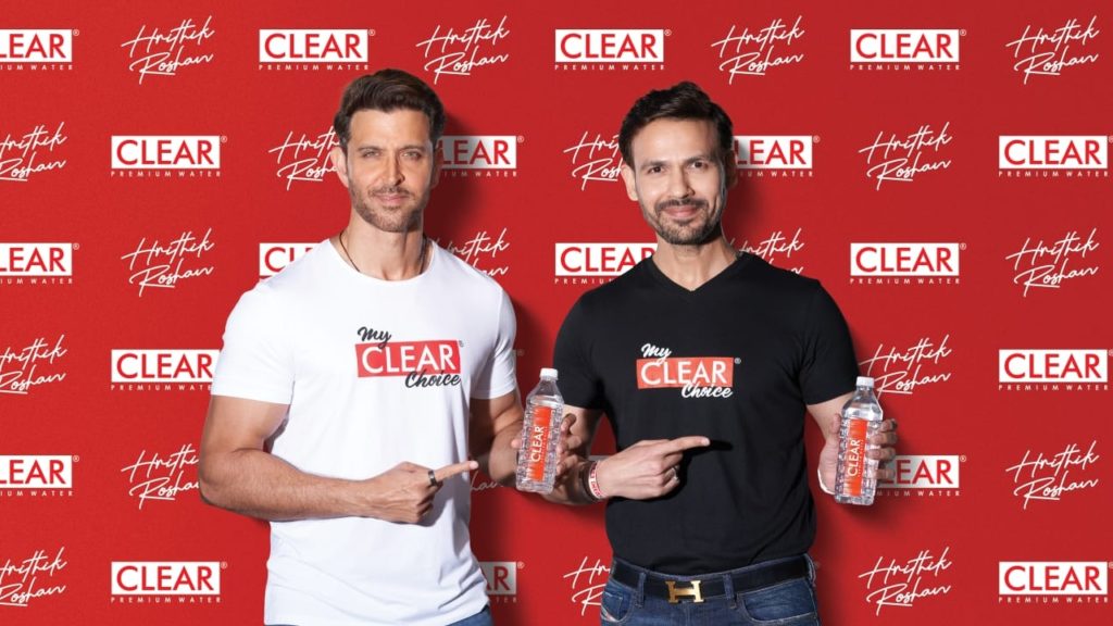 Clear Premium Water signs superstar Hrithik Roshan as brand ambassador