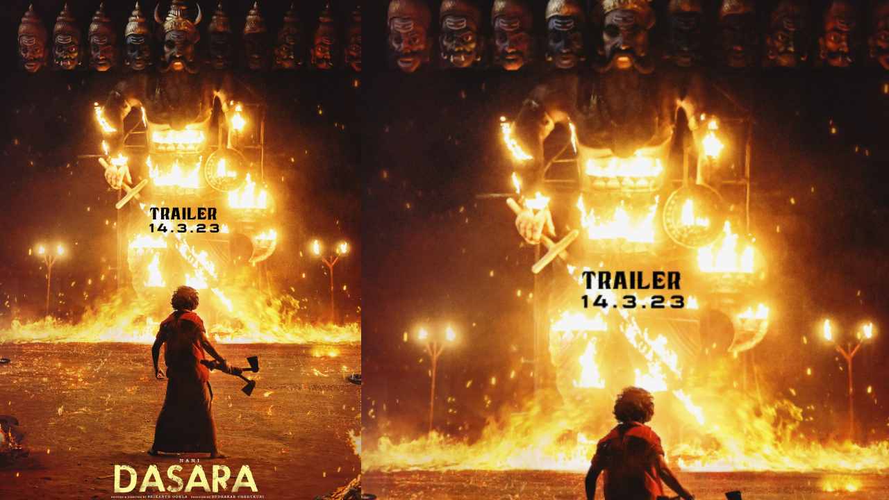 Dasara Movie: దసరా ట్రైలర్ అప్డేట్ వచ్చేసింది.. అంచనాలు పెంచేసిన కొత్త పోస్టర్! Dasara Movie: దసరా ట్రైలర్ అప్డేట్ వచ్చేసింది.. అంచనాలు పెంచేసిన కొత్త పోస్టర్!