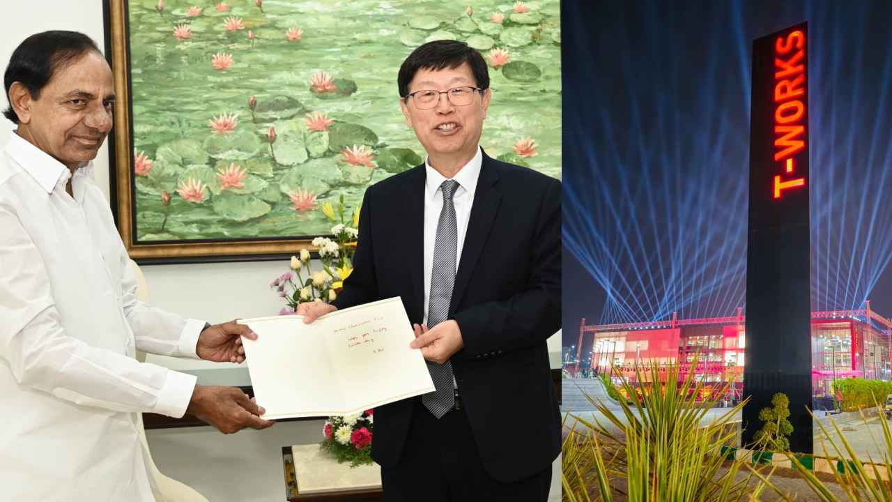 Foxconn Chairman Young Liu : వావ్.. వాటే డెవలప్మెంట్, తెలంగాణలో అభివృద్ధిపై ఫాక్స్ కాన్ చైర్మన్ యంగ్ లీయు ప్రశంసలు Foxconn Chairman Young Liu : వావ్.. వాటే డెవలప్మెంట్, తెలంగాణలో అభివృద్ధిపై ఫాక్స్ కాన్ చైర్మన్ యంగ్ లీయు ప్రశంసలు