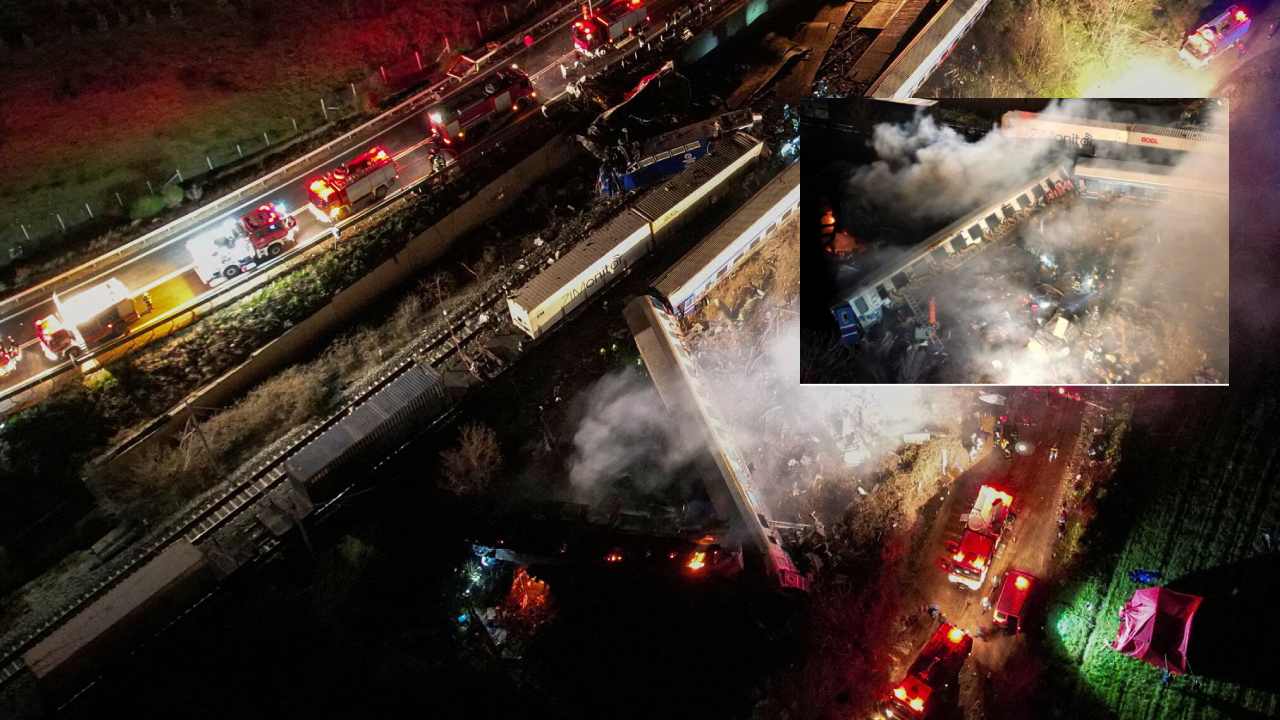 Greece Ttrain Accident : గ్రీస్లో ఘోర రైలు ప్రమాదం .. 29 మంది మృతి Greece Ttrain Accident : గ్రీస్లో ఘోర రైలు ప్రమాదం .. 29 మంది మృతి