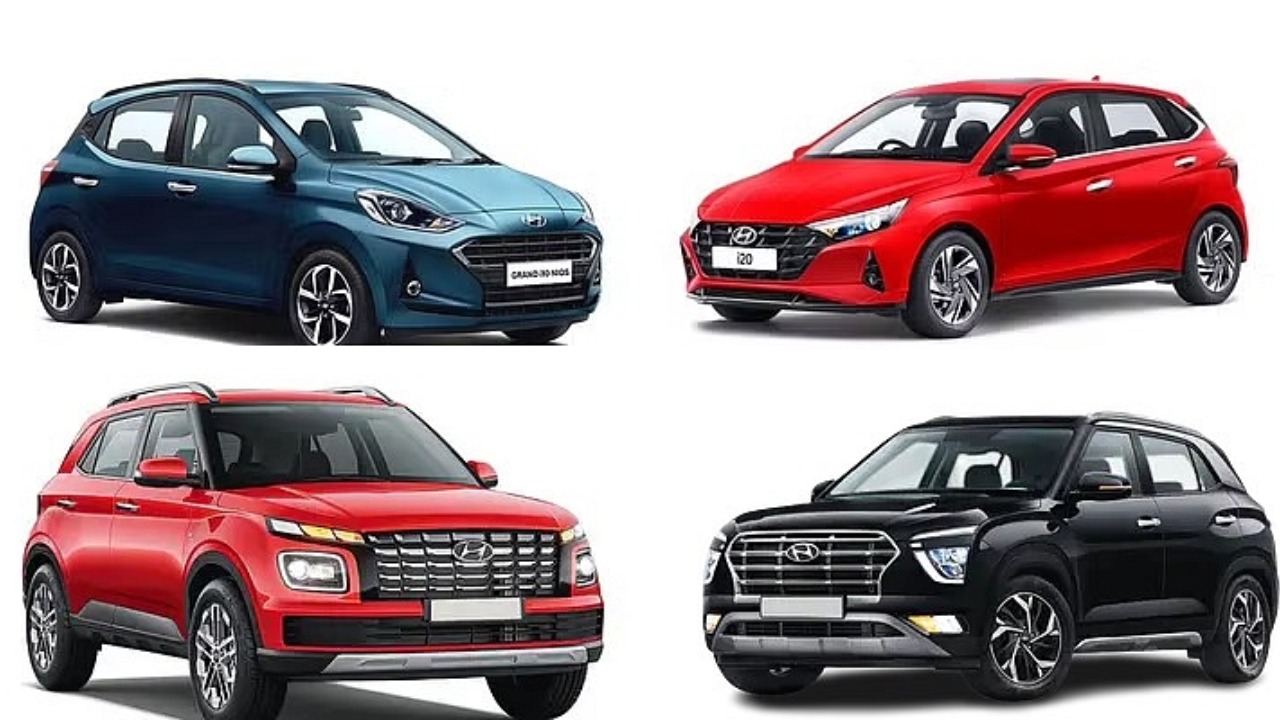 Hyundai Motor Discounts _ Creta, Venue, i10 Nios, i20, Aura _ Discounts up to Rs 38K in March