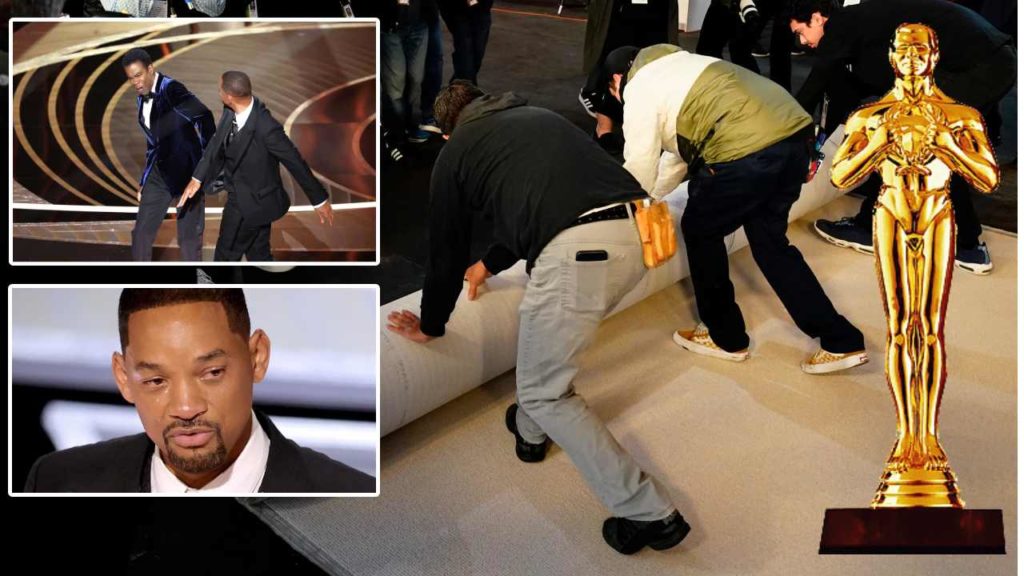 Is Will Smith the reason to change the Oscars red carpet to champagne?