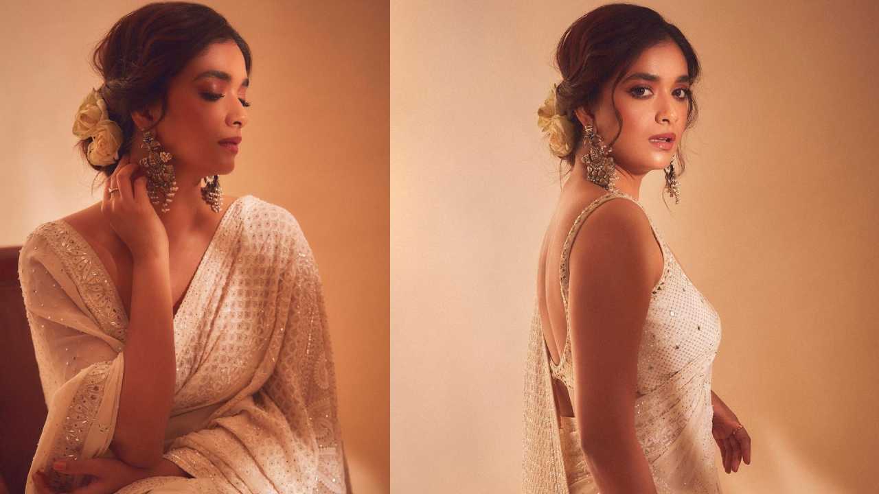 Keerthy Suresh: అందాలను ఆరబోస్తున్న కీర్తి.. చీరకట్టులోనూ సెగలు రేపుతోందిగా