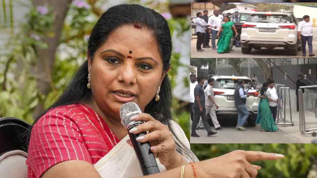 MLC Kavitha-Delhi liquor scam: విచారణకు హాజరైన ఎమ్మెల్సీ కవిత.. ఆమెతో పాటు ఈడీ ఆఫీసుకి భర్త అనిల్ MLC Kavitha-Delhi liquor scam: విచారణకు హాజరైన ఎమ్మెల్సీ కవిత.. ఆమెతో పాటు ఈడీ ఆఫీసుకి భర్త అనిల్