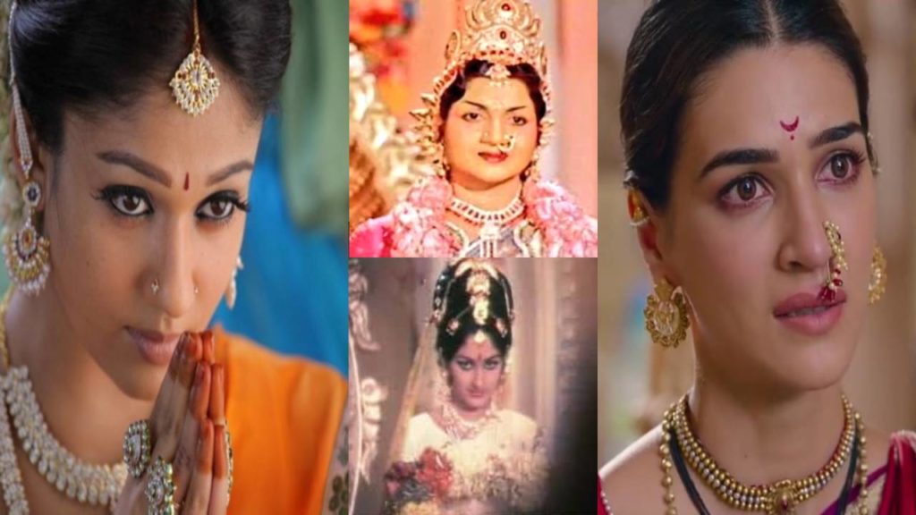 Tollywood Actress who play goddess sita role