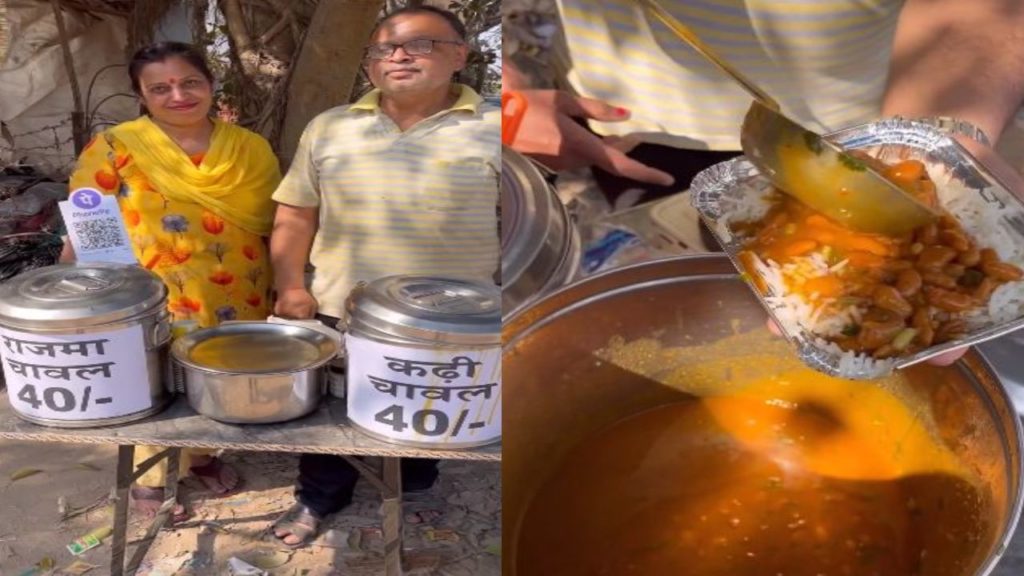 Couple Runs a Food Stall
