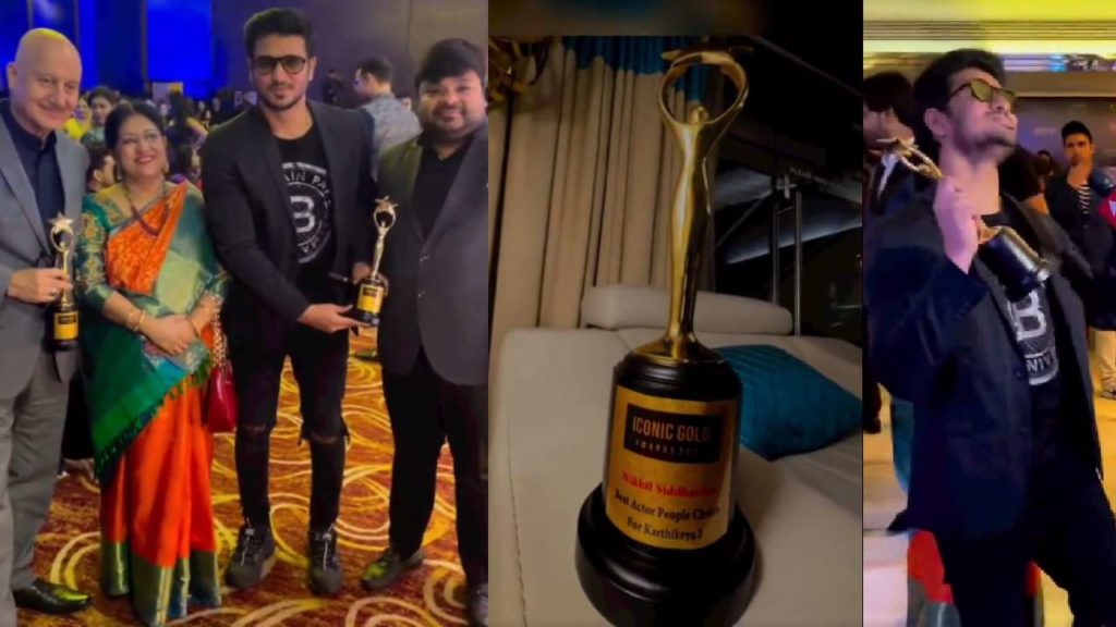 Nikhil Siddhartha won iconic gold best actor award for karthikeya 2