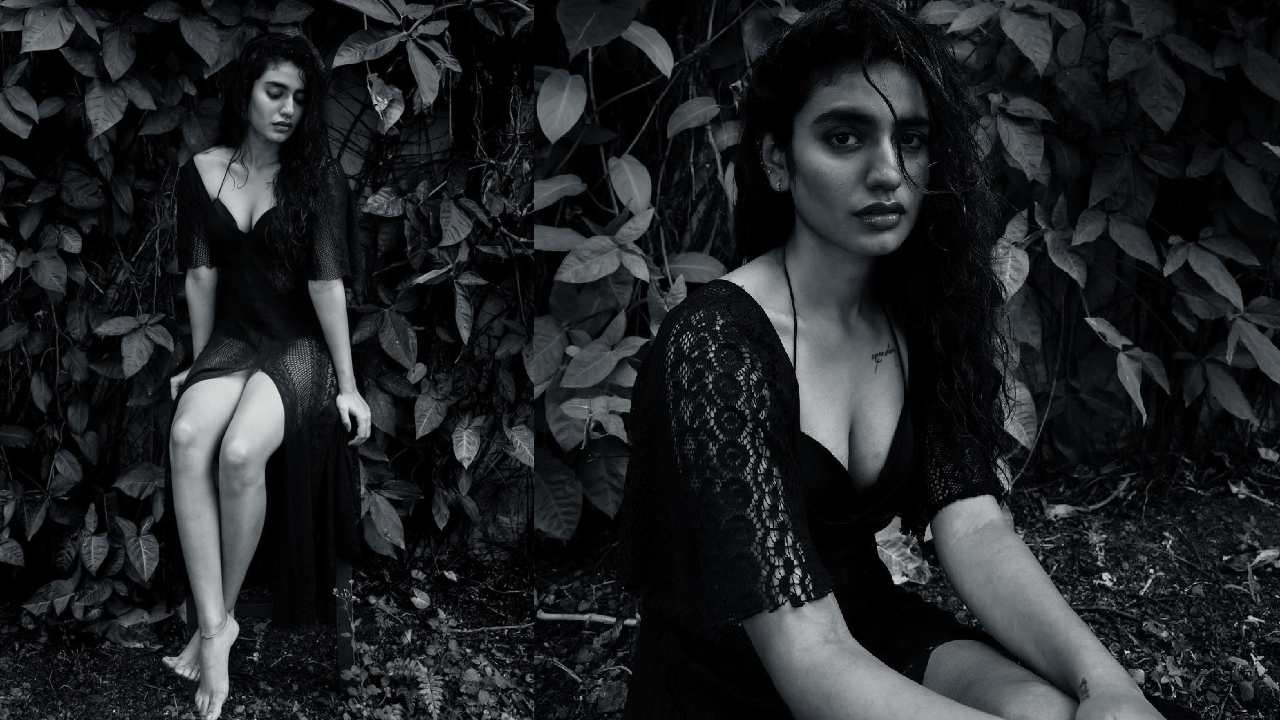 Priya Prakash Varrier : బ్లాక్ అండ్ వైట్ మోడ్‌లో అందాలు ఆరబోస్తూ రచ్చ చేస్తున్న ప్రియా వారియర్..