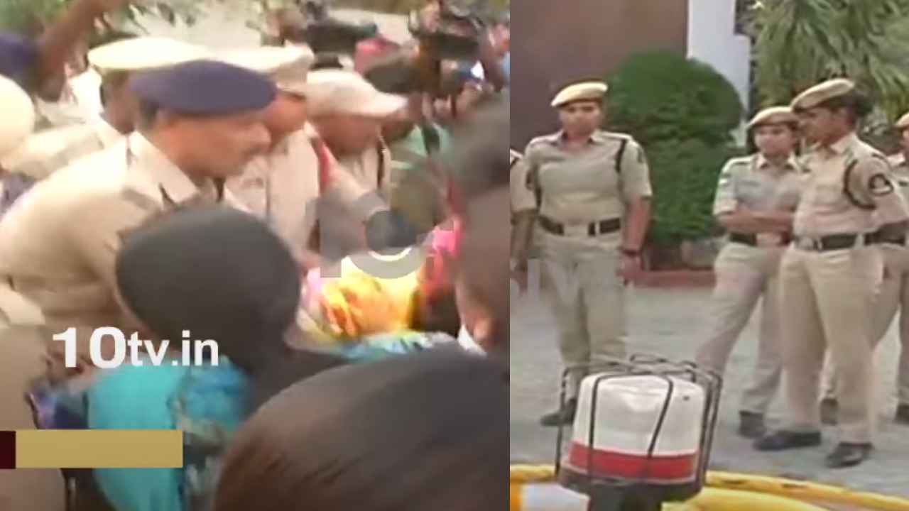 Raj Bhavan Tension : రాజ్భవన్ దగ్గర టెన్షన్ టెన్షన్.. మేయర్, బీఆర్ఎస్ నేతల ఆందోళన, బారికేడ్ల తోసివేత Raj Bhavan Tension : రాజ్భవన్ దగ్గర టెన్షన్ టెన్షన్.. మేయర్, బీఆర్ఎస్ నేతల ఆందోళన, బారికేడ్ల తోసివేత
