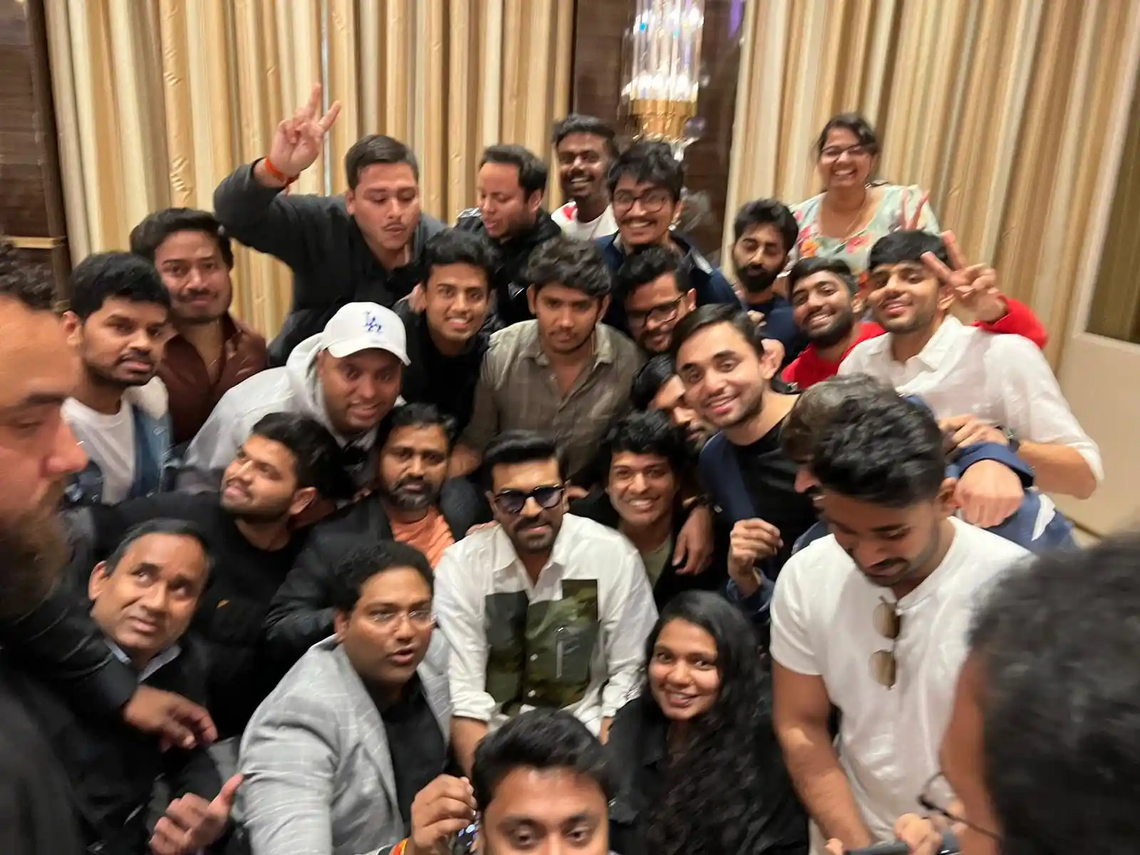 Ram Charan Fans Meet at Los Angeles 