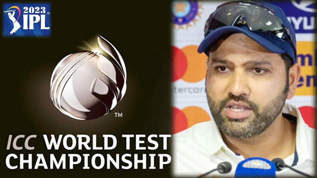 Rohit Sharma on WTC Final: ఐపీఎల్ తో డబ్య్లూటీసీ విజయావకాశాలు దెబ్బతింటాయా.. ప్రిపరేషన్ పై రోహిత్ శర్మ ఏమన్నాడంటే..? Rohit Sharma on WTC Final: ఐపీఎల్ తో డబ్య్లూటీసీ విజయావకాశాలు దెబ్బతింటాయా.. ప్రిపరేషన్ పై రోహిత్ శర్మ ఏమన్నాడంటే..?