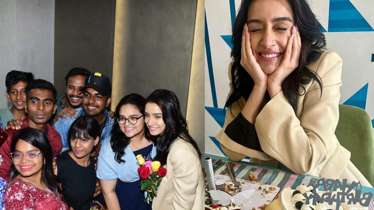 Shraddha Kapoor : ఫ్యాన్స్‌తో శ్రద్ధా కపూర్ బర్త్‌డే సెలబ్రేషన్స్