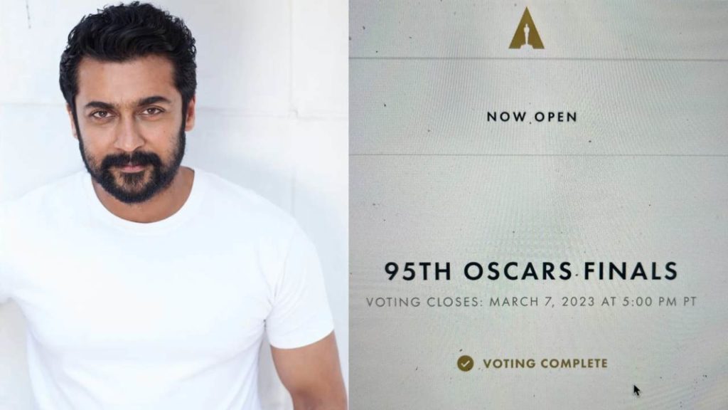 Suriya Casts His Vote For Oscars95