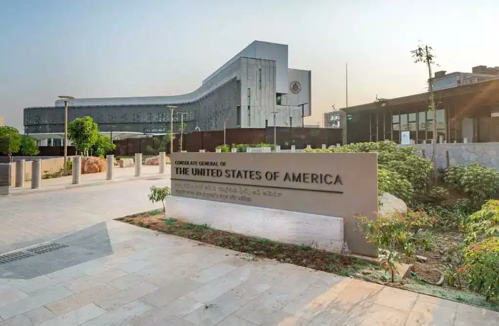 US Consulate New Office In Hyderabad (Photos : Twitter)
