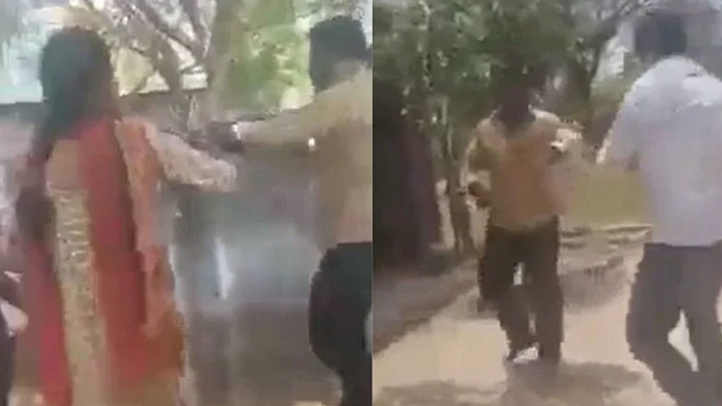 2nd class student parents beaten up teacher in tamilnadu