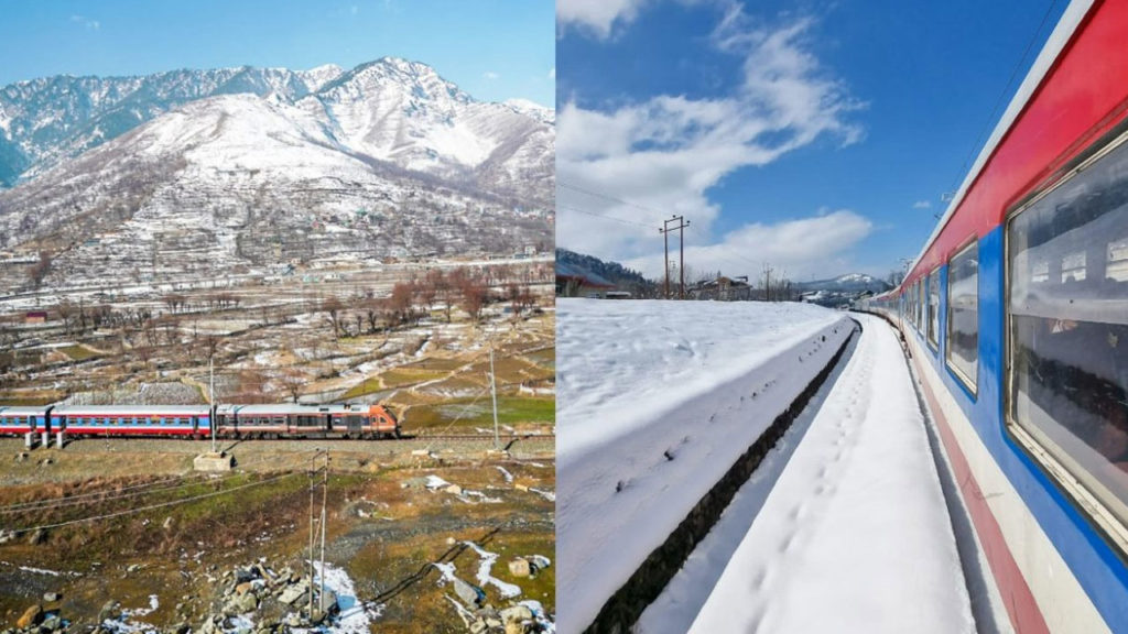 Train Line To Kashmir For 1st Time By Early 2024