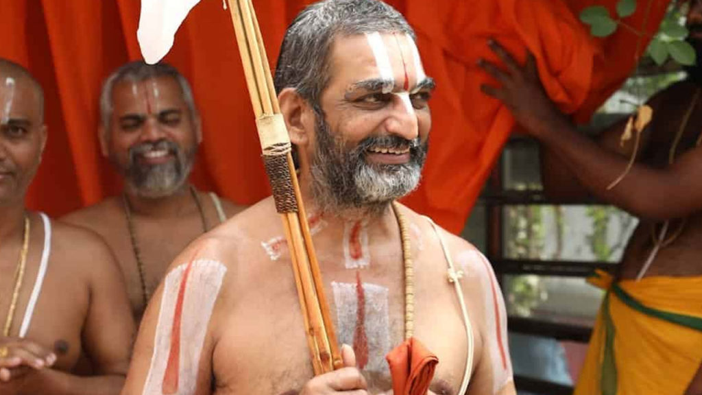 Tridandi Chinna Jeeyar Swamy in Tiruchanur Padmavati Goddess Seva