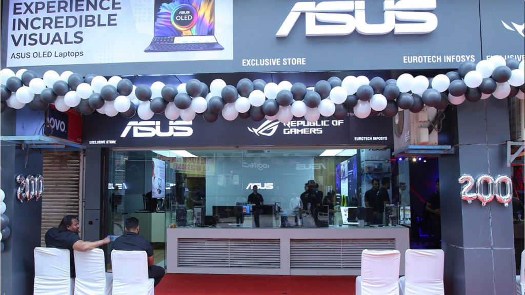 Asus opens 200th store in India