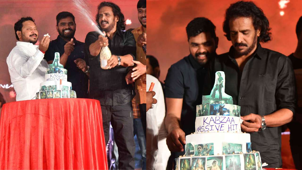 Kabzaa : కబ్జ సక్సెస్ మీట్ గ్యాలరీ..