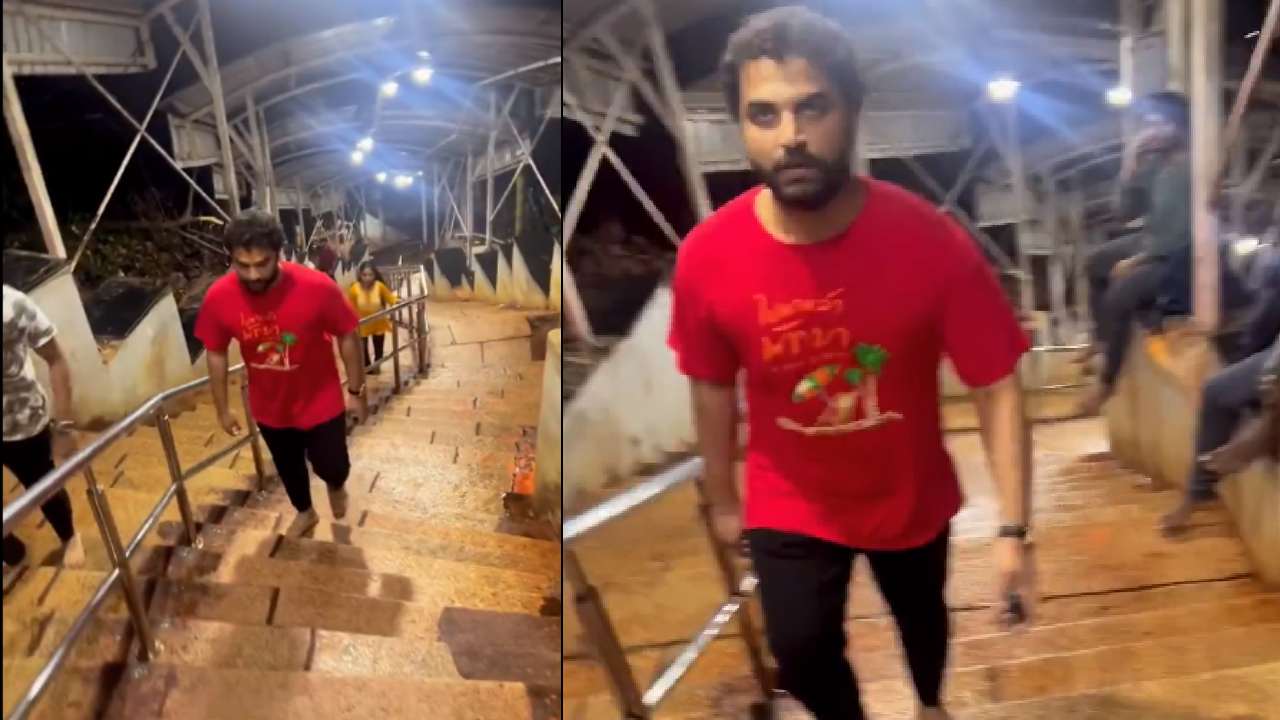 Vishwak Sen : శ్రీవారి నడక దారిలో విశ్వక్ సేన్.. ధమ్కీ హిట్ కోసమేనా.. Vishwak Sen : శ్రీవారి నడక దారిలో విశ్వక్ సేన్.. ధమ్కీ హిట్ కోసమేనా..