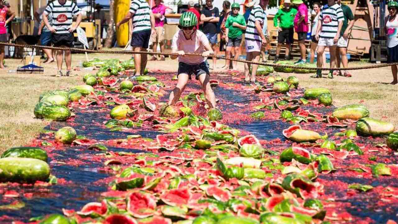 Watermelon festival in Australia