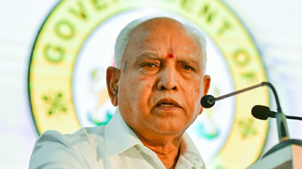 BJP Falls Back On BS Yediyurappa