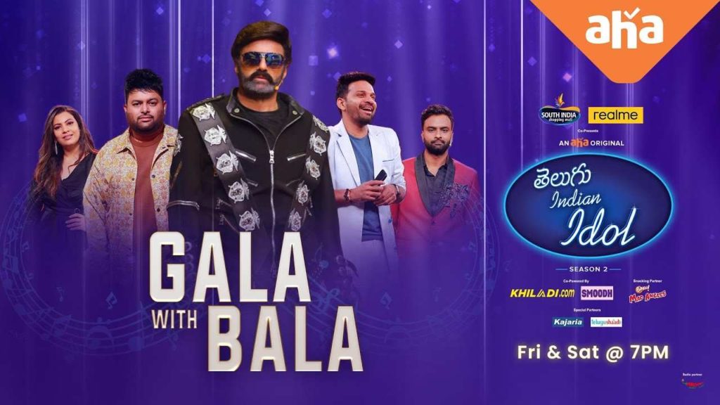 Balakrishna special episode in Telugu Indian Idol Season 2 for Aha