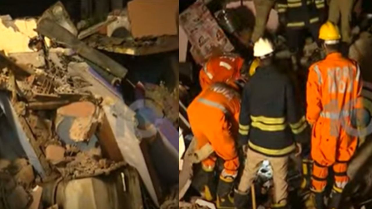 Building Collapsed : విశాఖ రామజోగిపేటలో కుప్పకూలిన మూడంతస్తుల భవనం.. ముగ్గురు మృతి, పలువురికి గాయాలు Building Collapsed : విశాఖ రామజోగిపేటలో కుప్పకూలిన మూడంతస్తుల భవనం.. ముగ్గురు మృతి, పలువురికి గాయాలు
