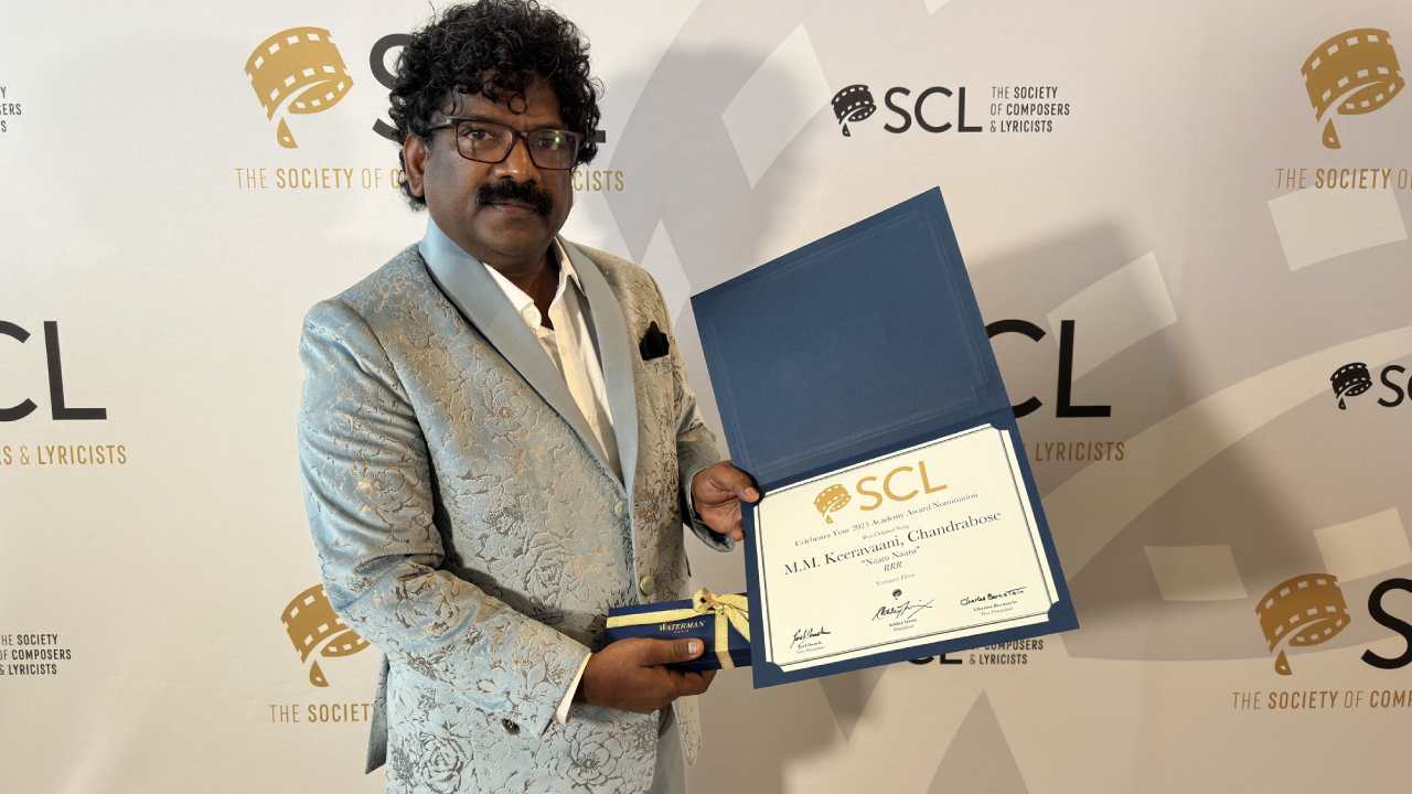 Naatu Naatu Song : నాటు నాటుకు మరో అవార్డు.. సొసైటీ ఆఫ్ కంపోజర్స్, లిరిసిస్ట్ హాలీవుడ్ నుంచి అభినందనలు.. Naatu Naatu Song : నాటు నాటుకు మరో అవార్డు.. సొసైటీ ఆఫ్ కంపోజర్స్, లిరిసిస్ట్ హాలీవుడ్ నుంచి అభినందనలు..