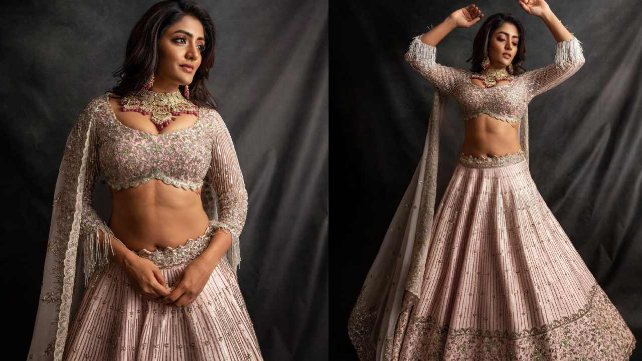 Eesha Rebba : గాగ్రాచోళీలో మెరిసిపోతున్న ఈషారెబ్బ..