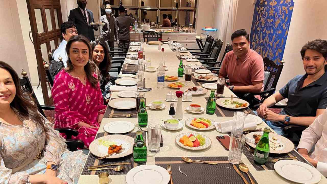 Mahesh Babu visited his AN Restaurant for the first time 