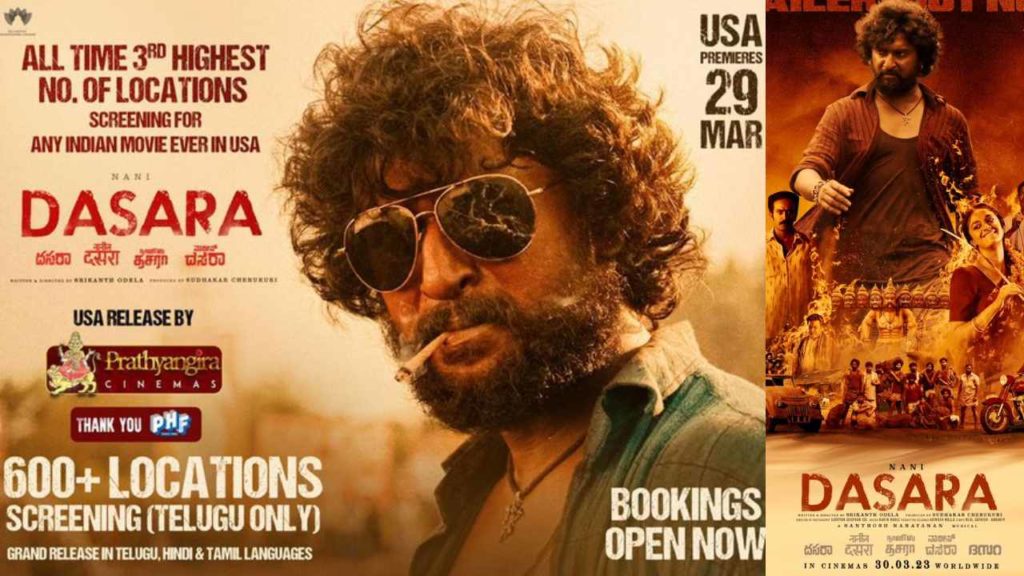 Nani Dasara Movie grand releasing in America