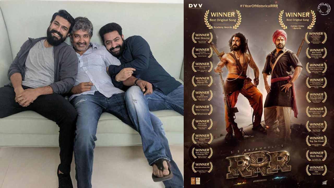RRR : RRR ప్రభంజనానికి ఏడాది.. ఊహకి అందని అవార్డులు.. లెక్కకి మించిన రివార్డులు.. RRR : RRR ప్రభంజనానికి ఏడాది.. ఊహకి అందని అవార్డులు.. లెక్కకి మించిన రివార్డులు..