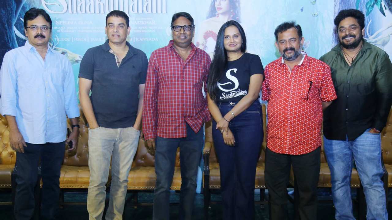 Shakunthalam 3D Trailer launch Event : శాకుంతలం 3D ట్రైలర్ లాంచ్ గ్యాలరీ..